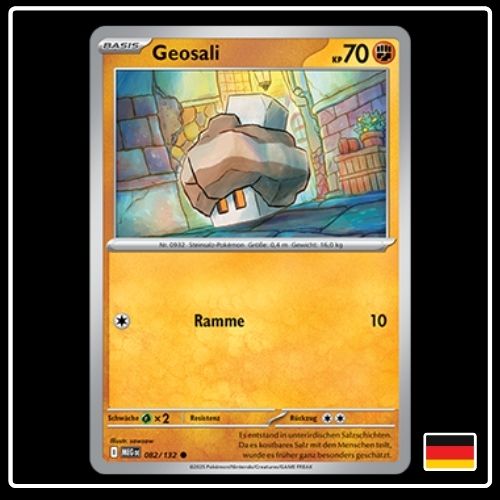 Geosali 082/132 Pokemon Mega Entwicklung