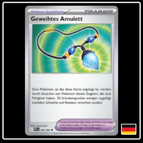 Geweihtes Amulett 093/094 Pokemon Fatale Flammen