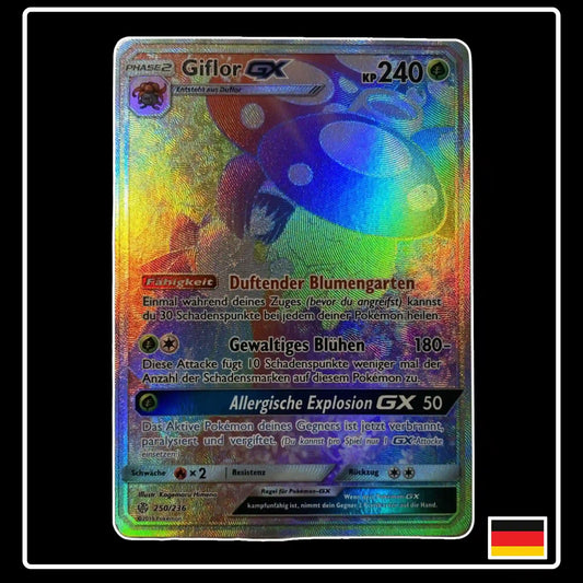 Giflor GX Rainbow 250/236 Pokemon Welten im Wandel