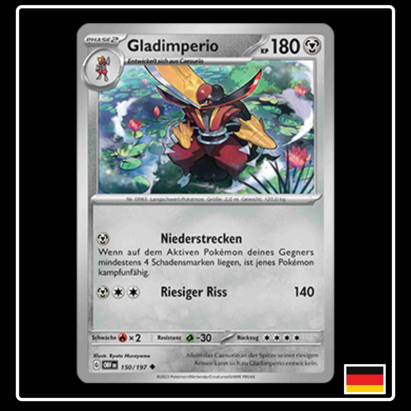 Gladimperio 150/197 Pokemon