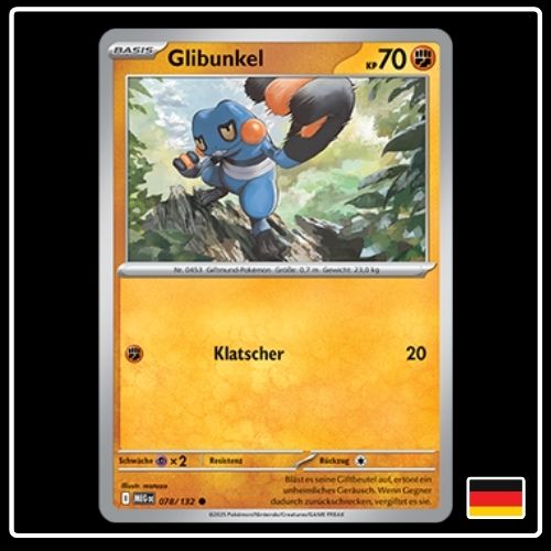 Glibunkel 078/132 Pokemon Mega Entwicklung