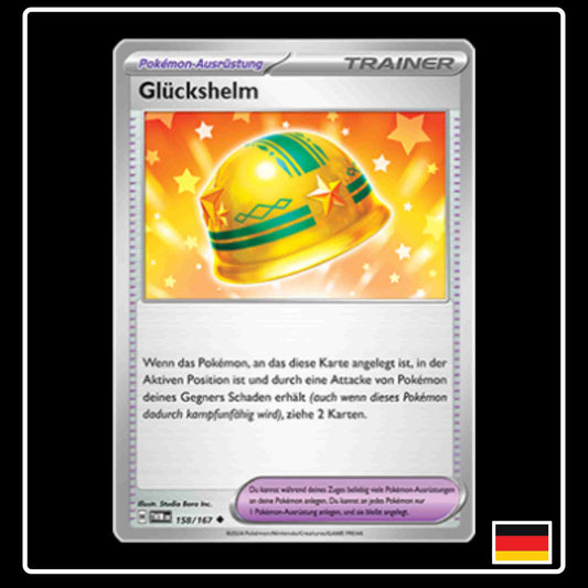 Glückshelm Pokemon Karte 158/167 aus dem Set Maskerade im Zwielicht