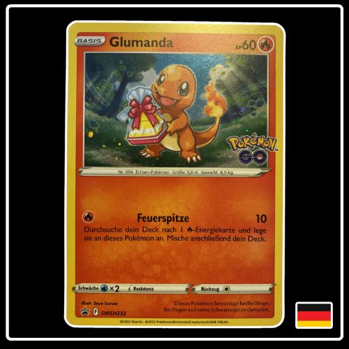 Glumanda HOLO SWSH232 Pokemon SWSH Black Star Promo