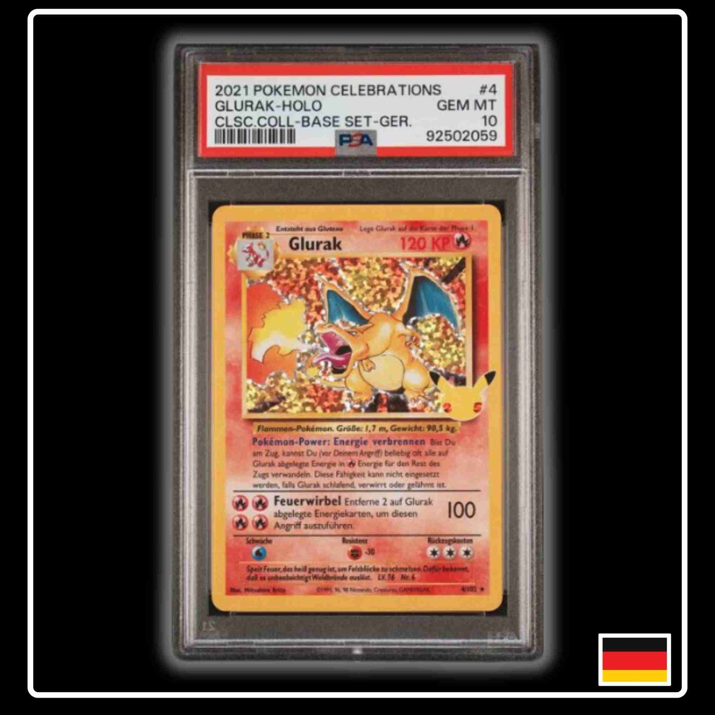 Glurak PSA 10