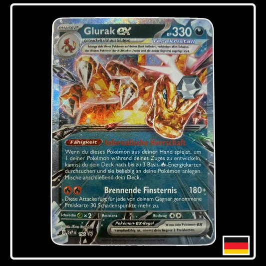 Glurak ex SVP DE 196 SV Black Star Promo