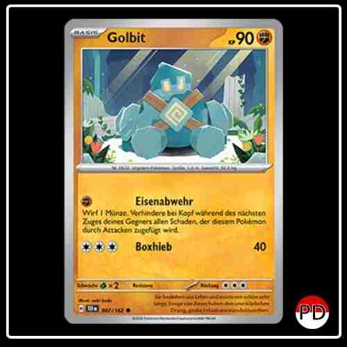 Golbit 087/162 Pokemon Gewalten der Zeit