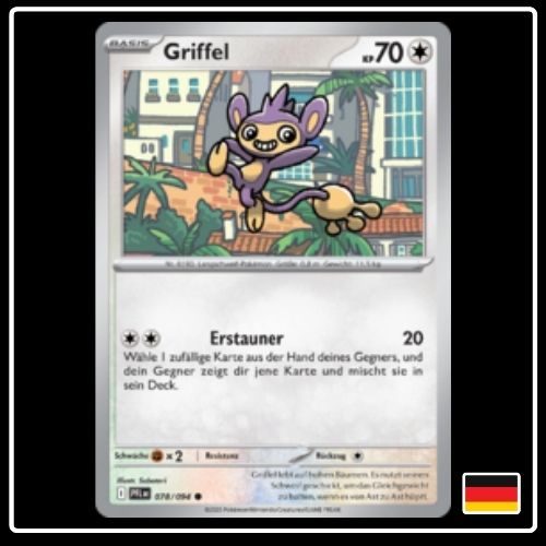 Griffel 078/094 Pokemon Fatale Flammen