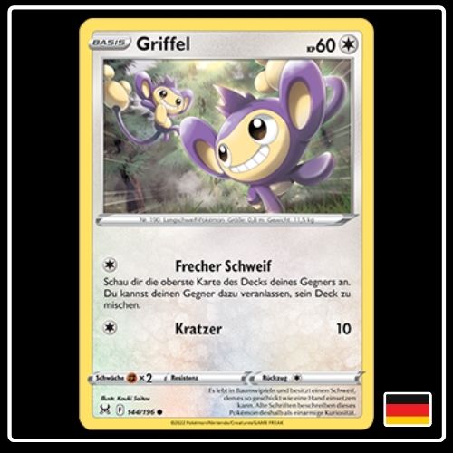 Griffel 144/196 Pokemon Verlorener Ursprung
