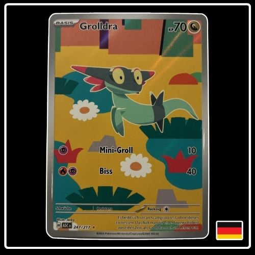 Grolldra Illustration Rare 247/217 Pokemon Erhabene Helden