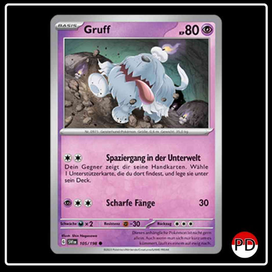 Gruff 105/198 Karmesin & Purpur