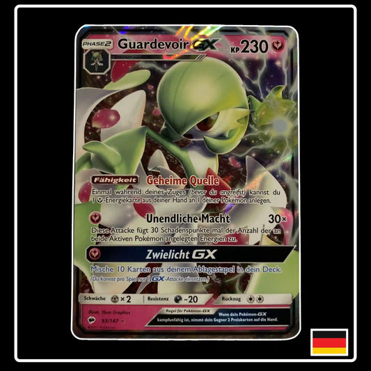 Guardevoir GX 93/147 Pokemon Nacht im Flammen