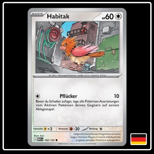 Habitak 102/132 Pokemon Mega Entwicklung