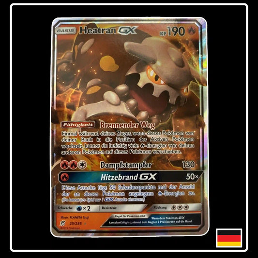 Heatran GX 25/236 Pokemon Bund der Gleichgesinnten