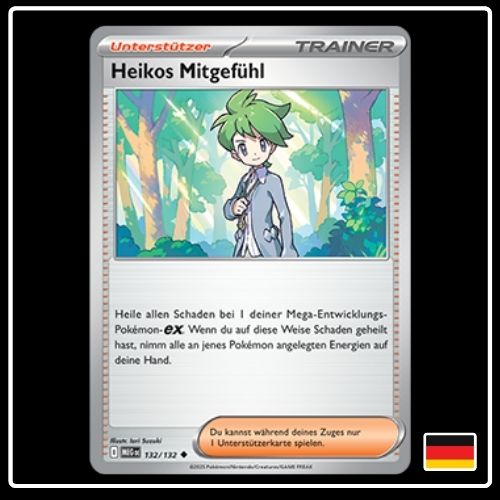 Heikos Mitgefühl 132/132 Pokemon Mega Entwicklung