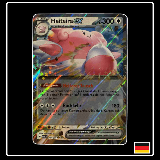 Heiteira ex 134/167 aus dem Pokemon Set Maskeraden im Zwielicht