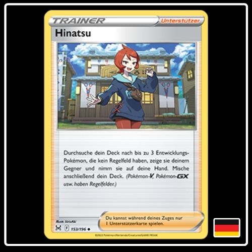 Hinatsu 153/196 Pokemon Verlorener Ursprung