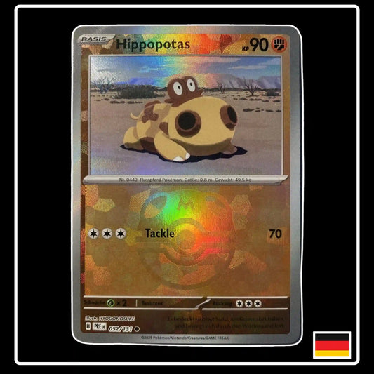 Hippopotas Meisterball Pokemon Prismatische Entwicklungen