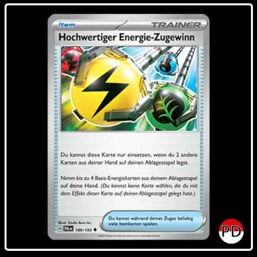 Hochwertiger Energie-Zugewinn 189/193 Pokemon