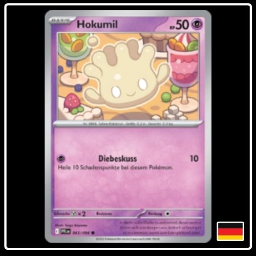 Hokumil 043/094 Pokemon Fatale Flammen