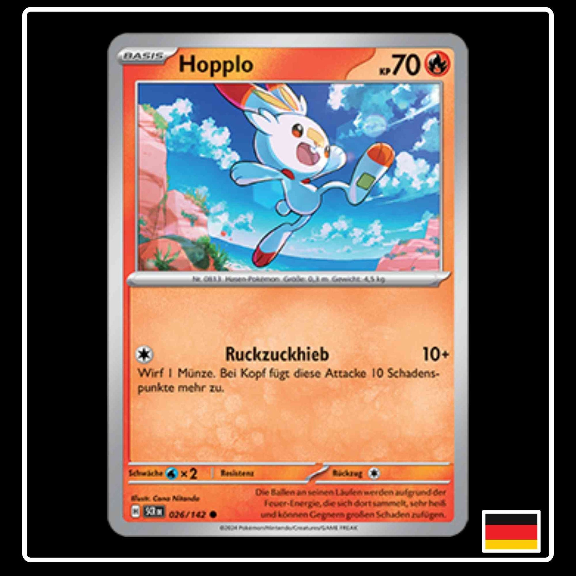 Hopplo 026/142 Pokemon Stellarkrone