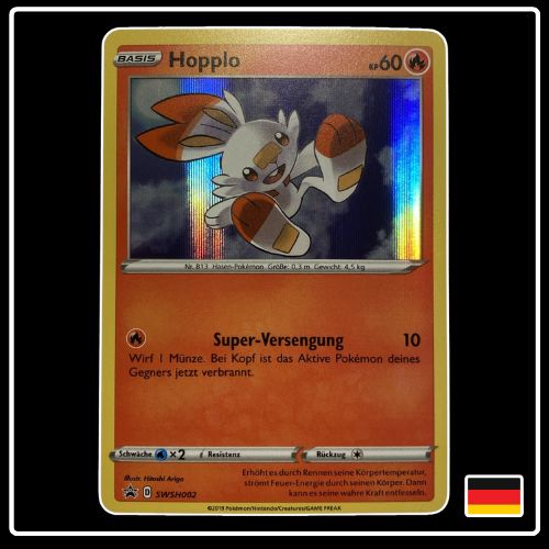 Hopplo HOLO SWSH002 Pokemon Black Star Promo