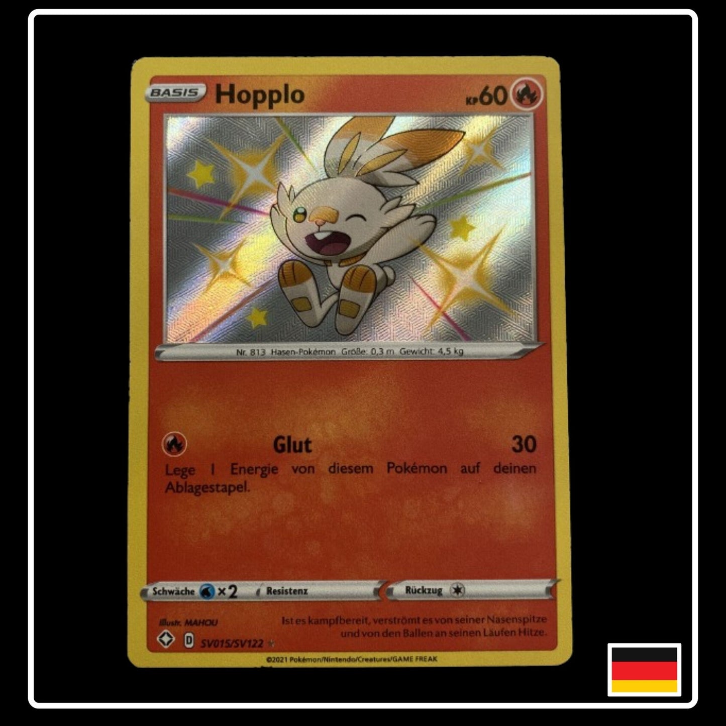 Hopplo Shiny Deutsch SV015/SV122 Glänzendes Schicksal