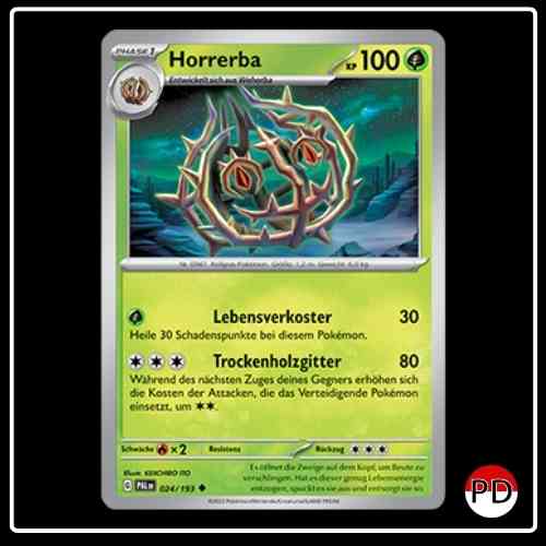 Horrerba 024/193 Pokemon Entwicklungen in Paldea