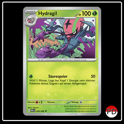 Hydragil 009/086 Pokemon Weisse Flammen