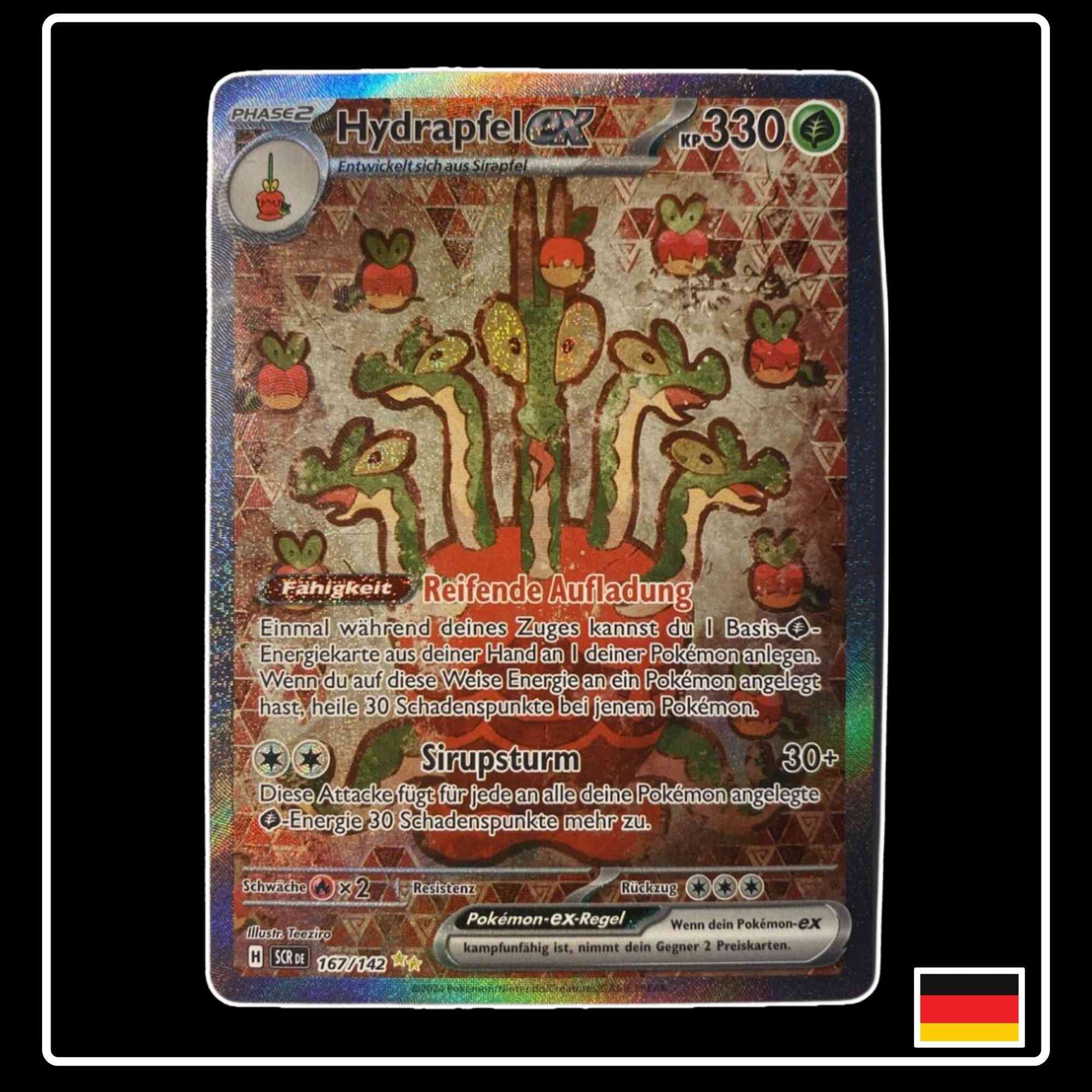 Hydrapfel ex SIR 167/142 Pokemon Stellarkrone