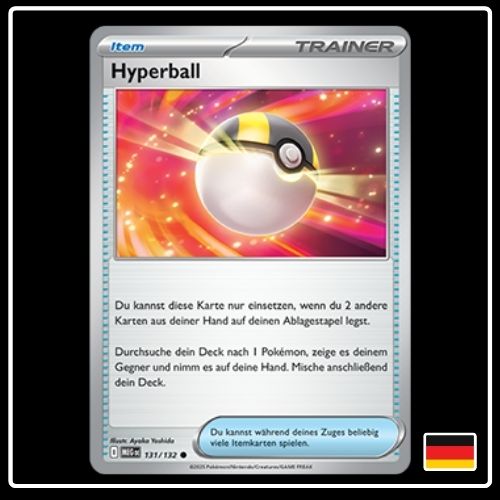 Hyperball 131/132 Pokemon Mega Entwicklung