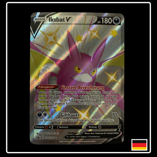 Iksbat V Shiny Karte SWSH098 Deutsch