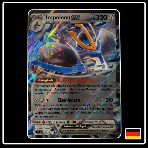 Impoleon ex 070/094 Pokemon Fatale Flammen