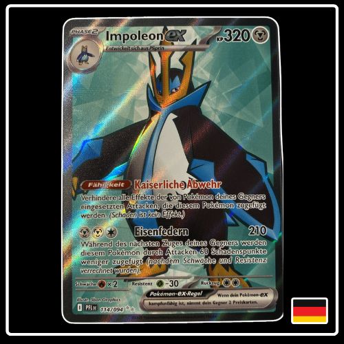 Impoleon ex Full Art 114/094 Pokemon Fatale Flammen