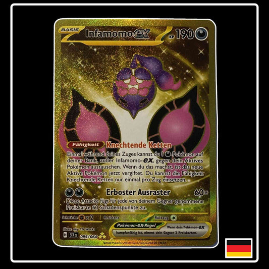 Infamomo ex Hyper Rare 095/064 Pokemon Nebel der Sagen