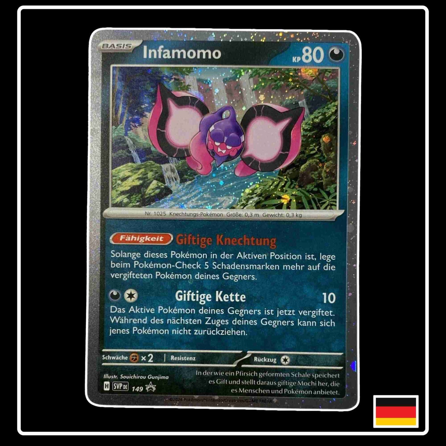 Infamomo Holo SVP DE 149 SV Black Star Promo