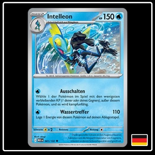 Intelleon 041/132 Pokemon Mega Entwicklung