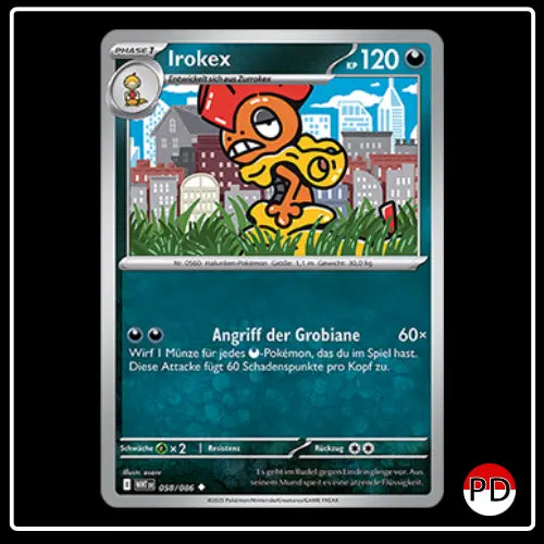 Irokex 058/086 Pokemon Weisse Flammen