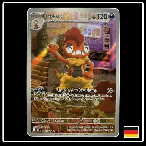 Irokex Illustration Rare 139/086 Pokemon Weisse Flammen