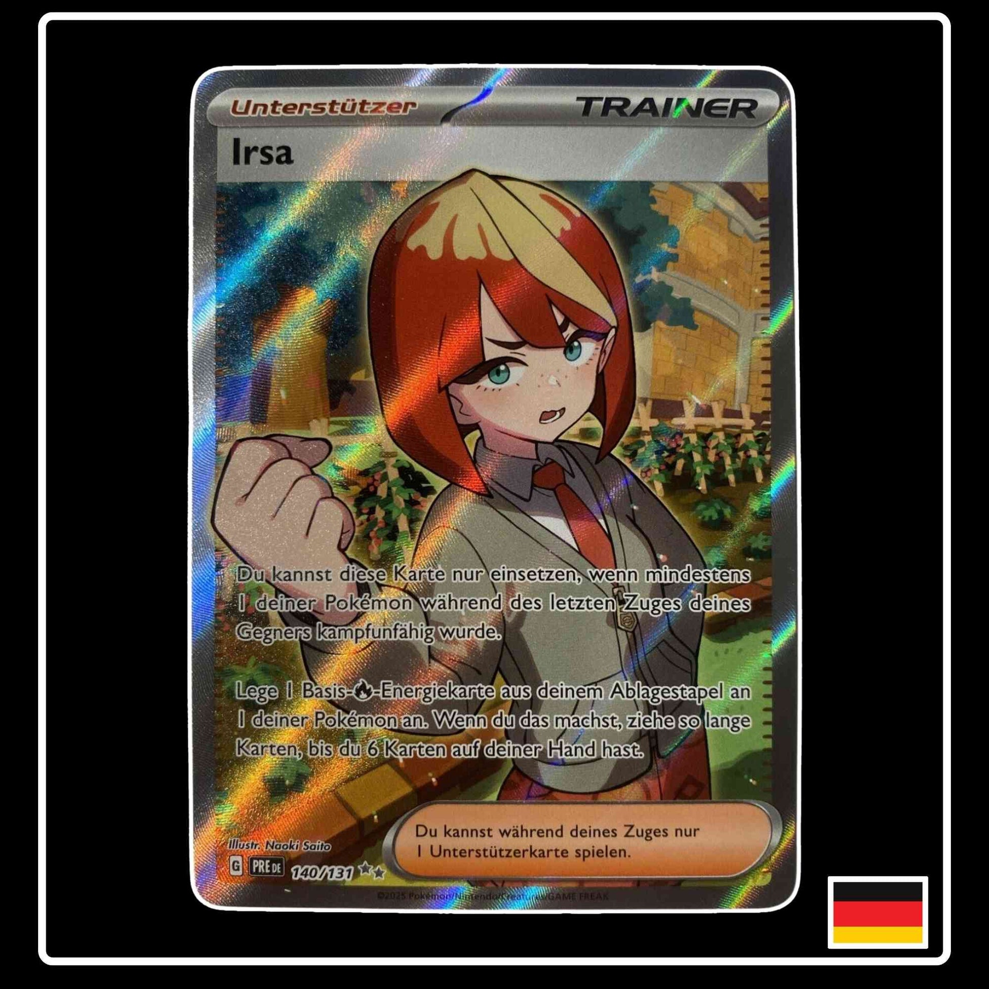 Irsa Trainer 140/131 Pokemon Prismatische Entwicklungen