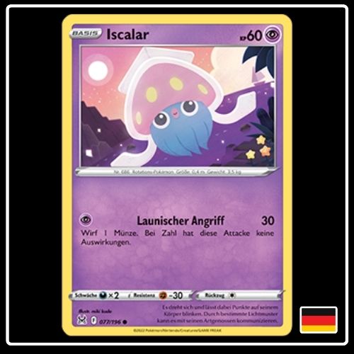 Iscalar 077/196 Pokemon Verlorener Ursprung