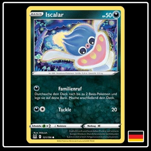 Iscalar 121/196 Pokemon Verlorener Ursprung
