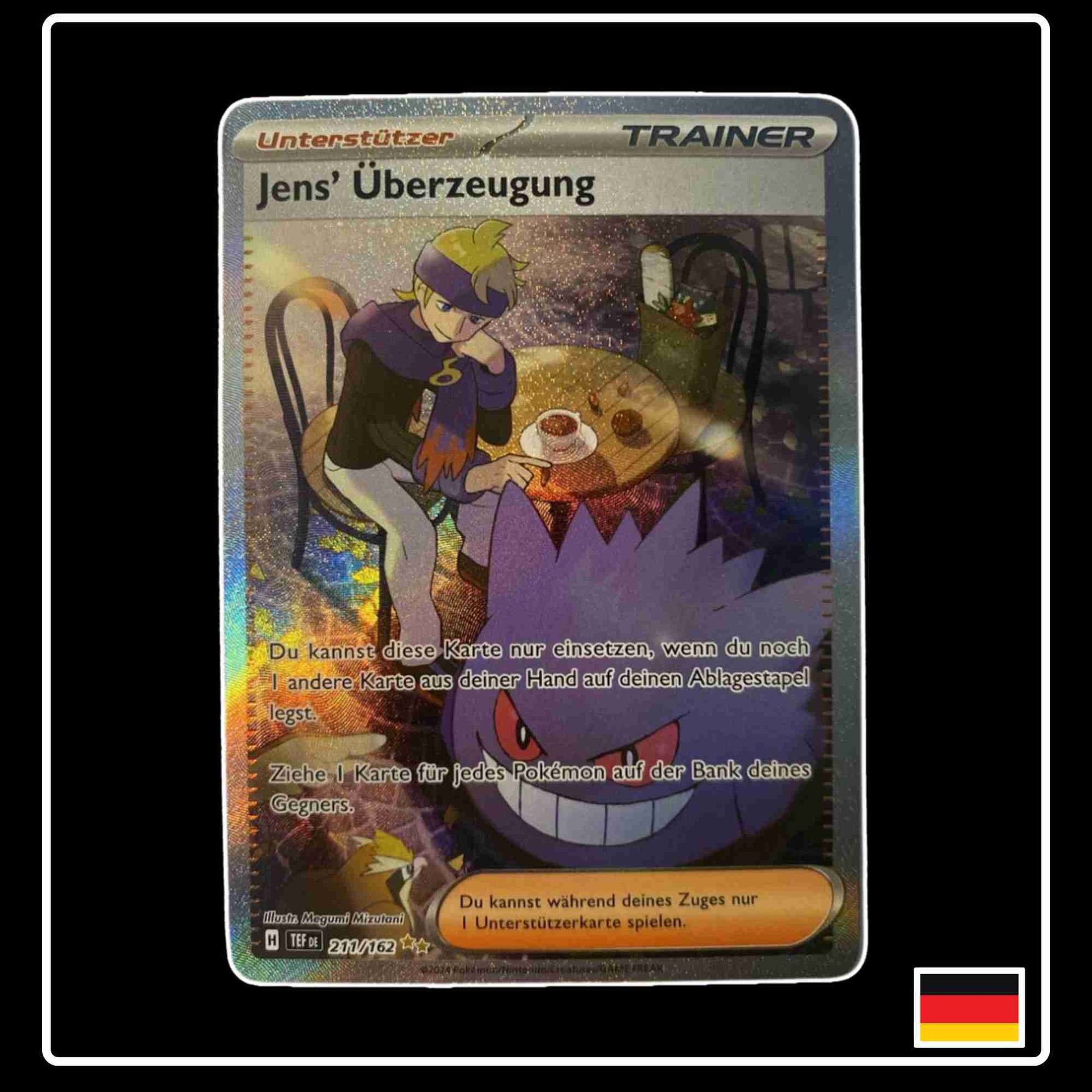 Jens’ Überzeugung SIR 211/162 aus dem Pokemon Set Gewalten der Zeit