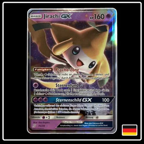 Jirachi GX 79/236 Pokemon Bund der Gleichgesinnten