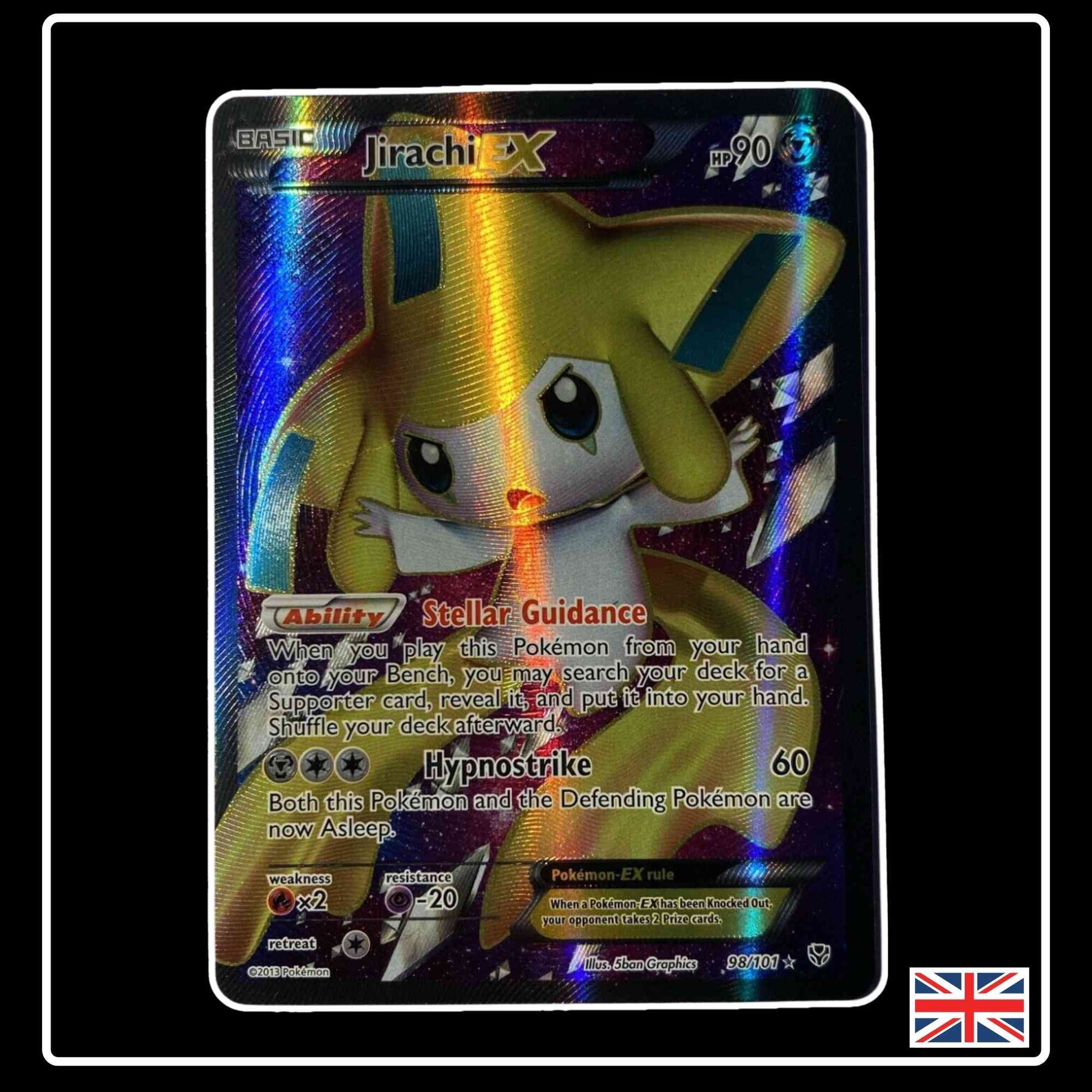 Jirachi EX 98/101 Pokemon XY Plasma-Blaster