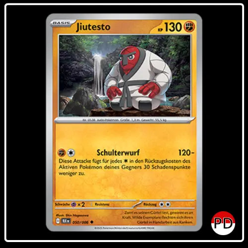 Jiutesto 050/086 Pokemon Schwarze Blitze