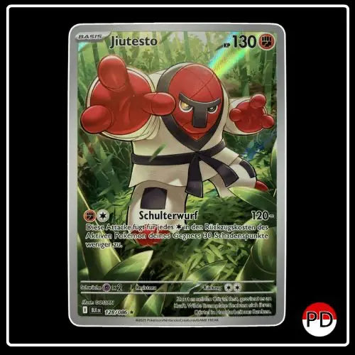 Jiutesto Illustration Rare 128/086 Pokemon Schwarze Blitze