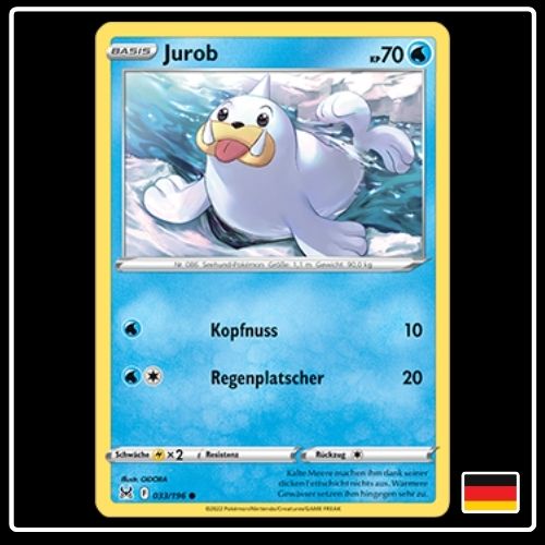 Jurob 033/196 Pokemon Verlorener Ursprung