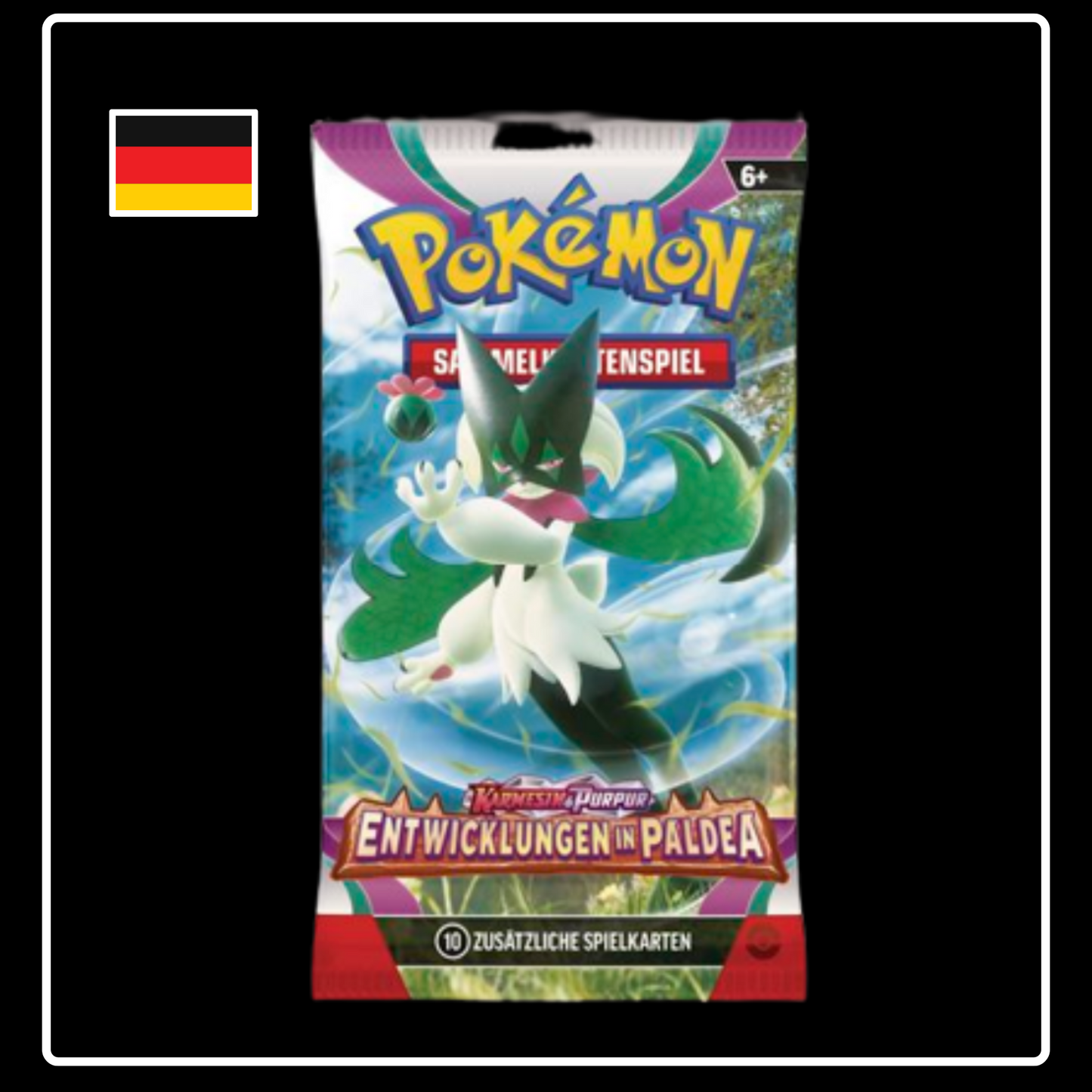 Karmesin & Purpur Entwicklungen in Paldea Booster Pack