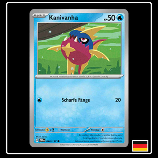 Kanivanha Pokemon Karte