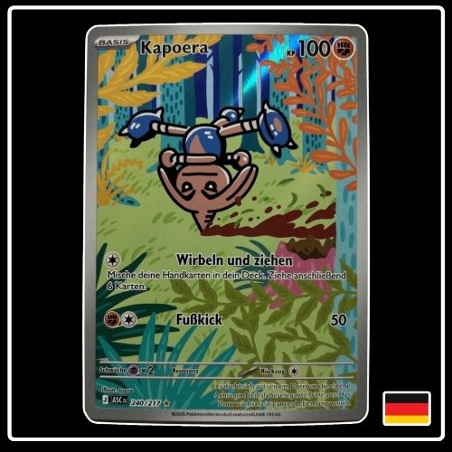 Kapoera Illustration Rare 240/217 Pokemon Erhabene Helden